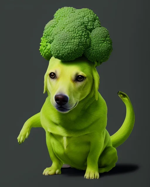 Broccoli Dog