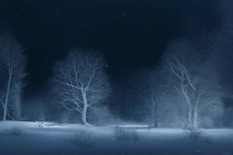 Night Diamond Forest - Free AI Photo Generator - starryai