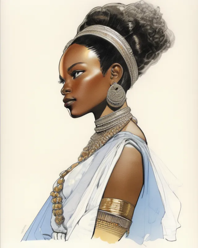 nubian princess fashion