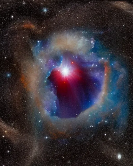 Celestial galaxy inside eye - Free AI Photo Generator - starryai