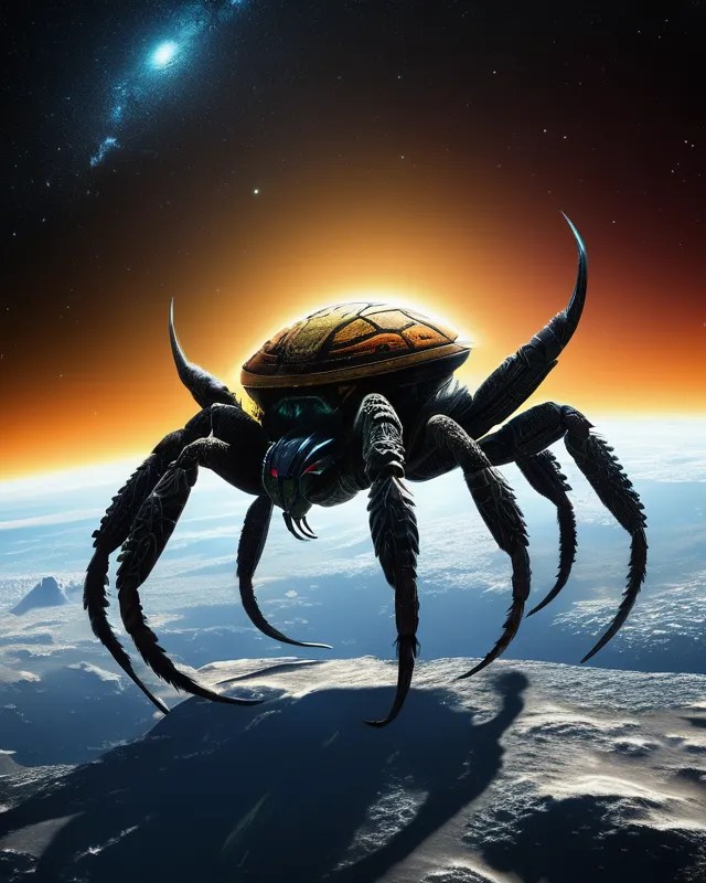 A 8K digital animation a space - Free AI Photo Generator - starryai