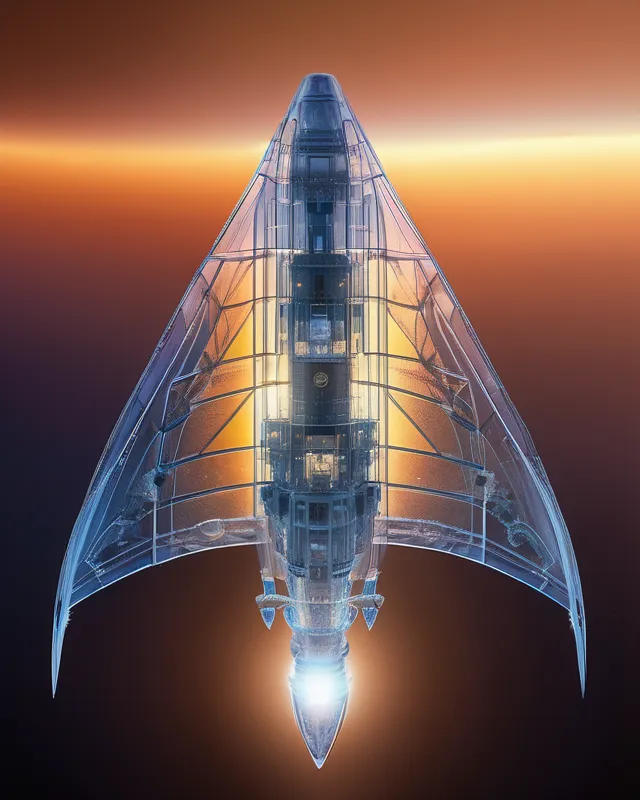 Space Warship - AI Photo Generator - starryai