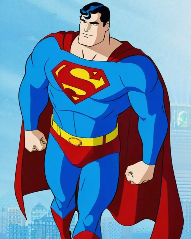Superman from DC animated series