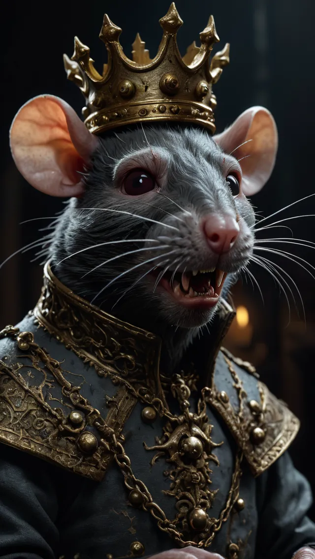 Rat King - AI Photo Generator - starryai