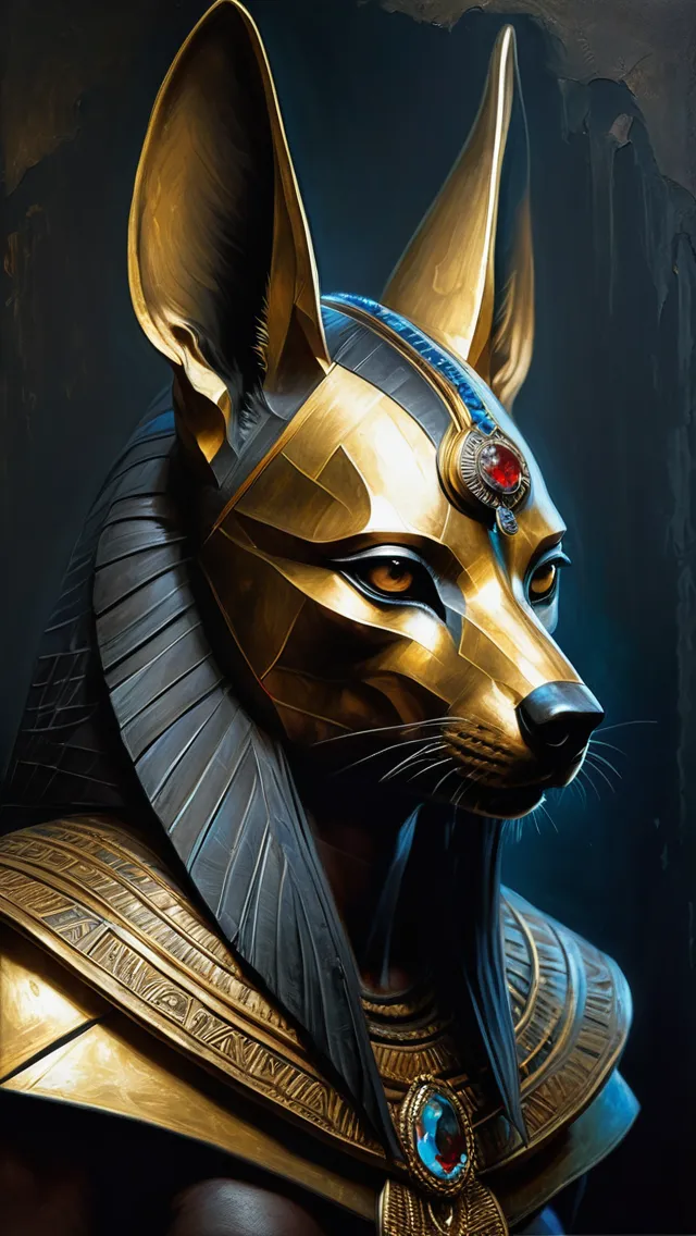 Anubis - AI Photo Generator - starryai