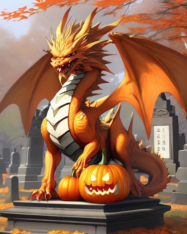 Pumpkin Dragon