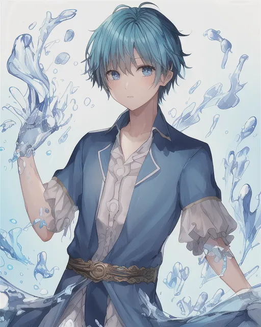 Water As a person (boy)