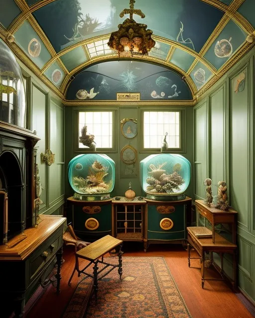 Victorian aquarium 2024