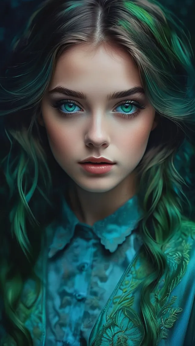 A mesmerizing art piece depicting - Free AI Photo Generator - starryai