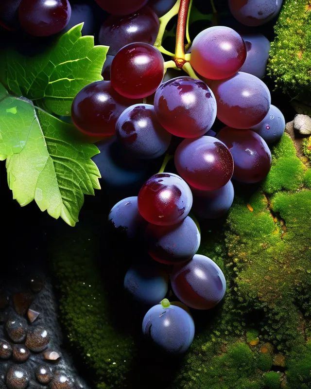 The Matte Shine of Grapes