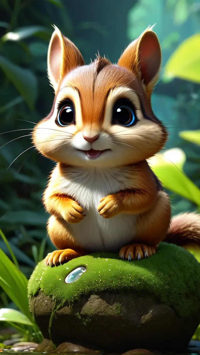 A Whimsical Adorable Cute Chibi & - Free AI Photo Generator - starryai