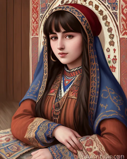 Beautiful girl Iranian, digital - AI Photo Generator - starryai