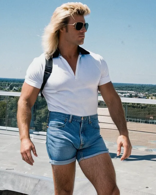 Jean 2025 shorts mullet