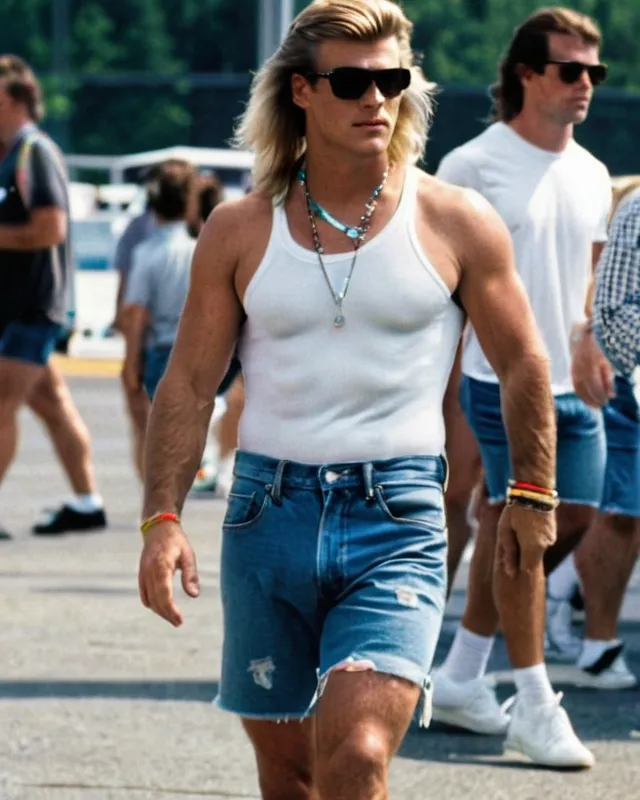 Jean 2025 shorts mullet