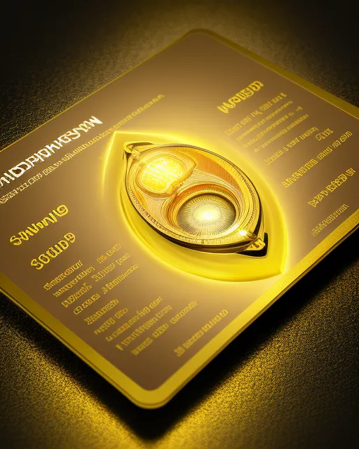 incandescent, hydro-dipping, super-resolution microscopy, bussiness card, gold, art by Kim Tschng Yeul, concept art, spotlight, sRGB, Vector Illustrations,   electron microscope, Sci-Fi