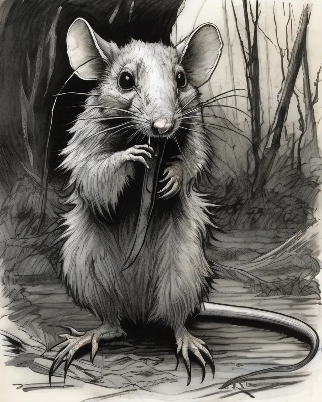 realistic pencil drawing of a mouse, hiqh quality, | Stable Diffusion