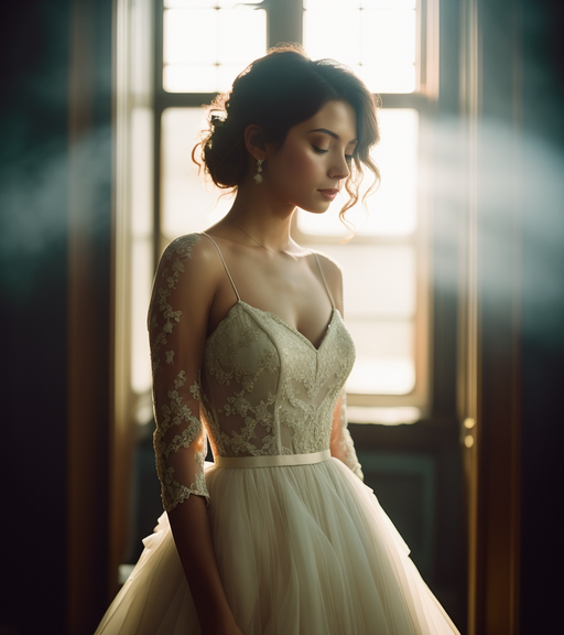 Wedding Dress AI Photo Generator starryai