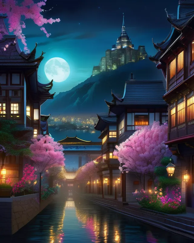 capital city a fantasy kingdom - Free AI Photo Generator - starryai