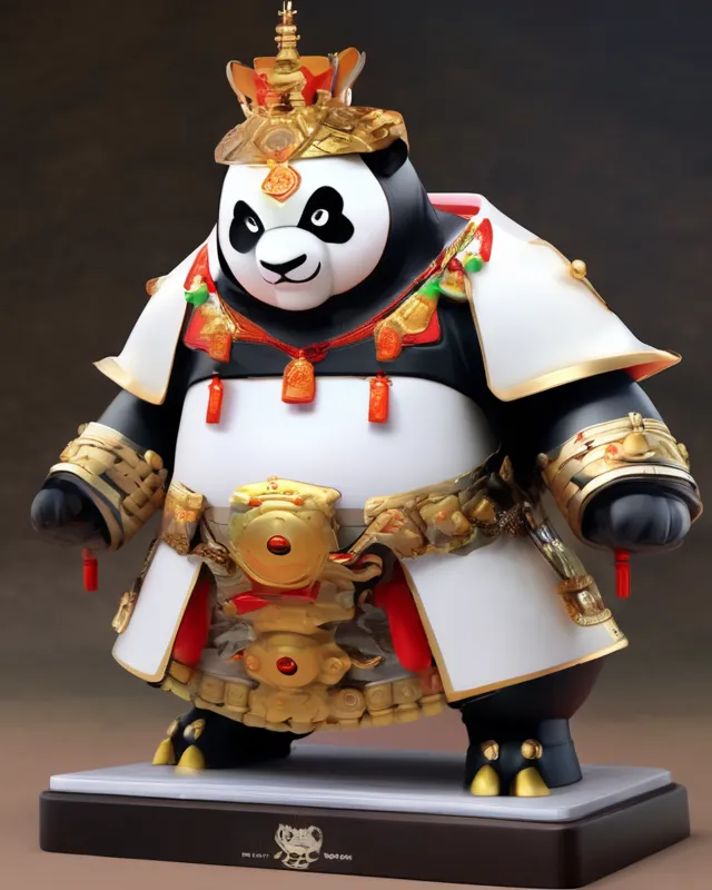 the panda king with powers