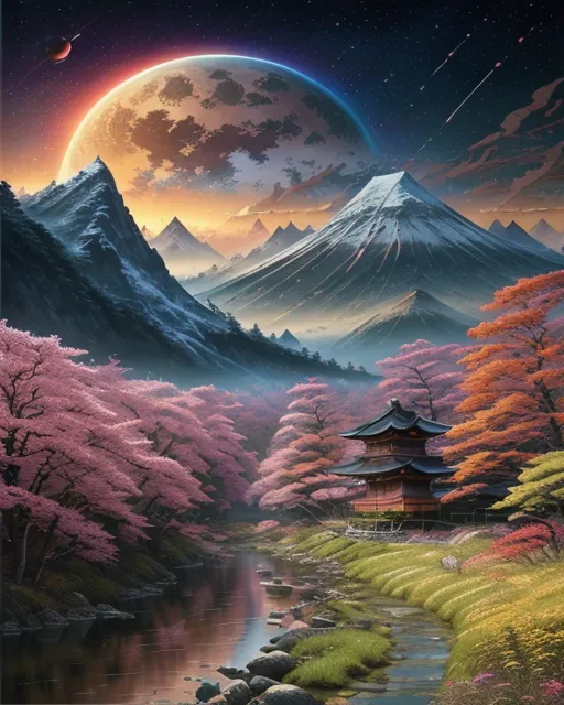 My mountain - Free AI Photo Generator - starryai