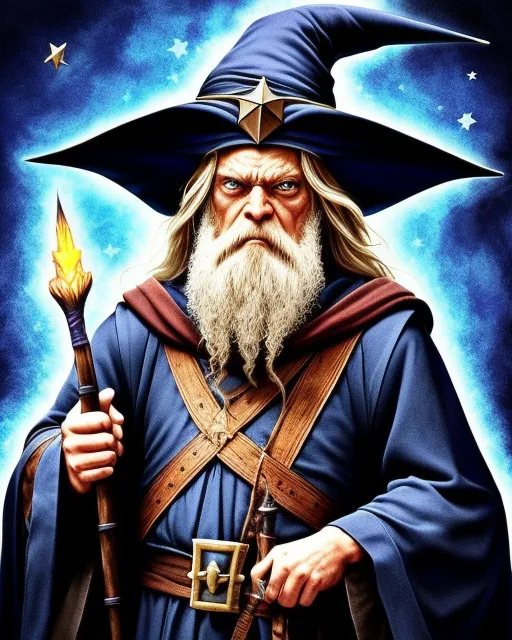 Badass wizard