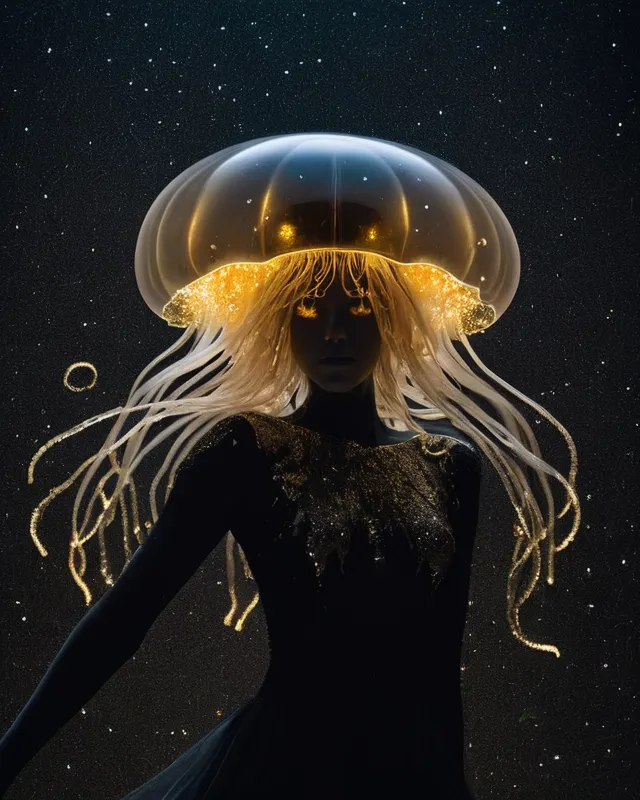 Jellyfish 🪼 person 2 - Free AI Photo Generator - starryai