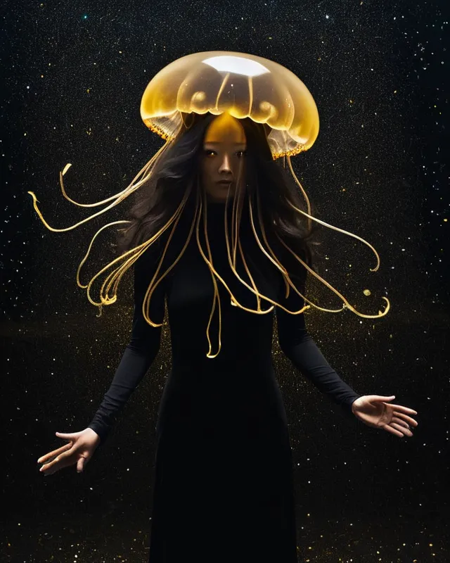 Jellyfish 🪼 person 2 - Free AI Photo Generator - starryai