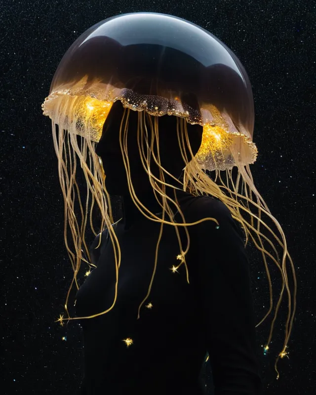 Jellyfish 🪼 person 2 - Free AI Photo Generator - starryai