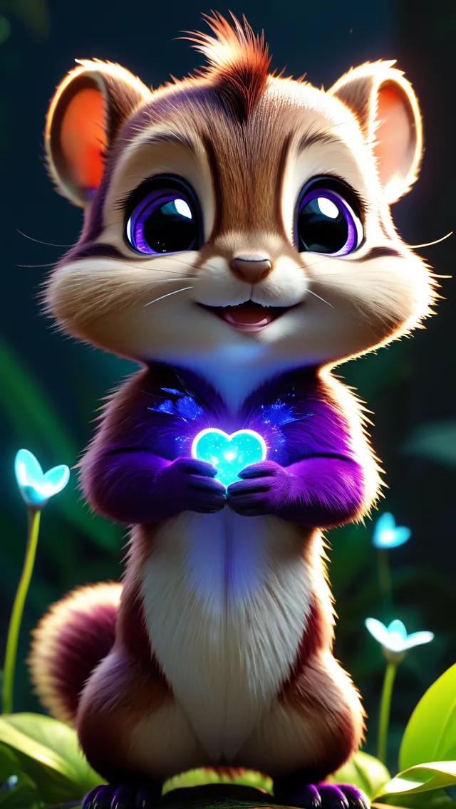 A Whimsical Adorable Cute Chibi & - Free AI Photo Generator - starryai