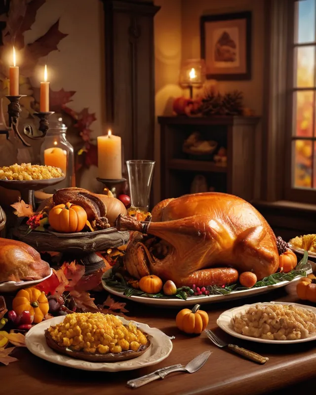 The Magnificent Thanksgiving feast 