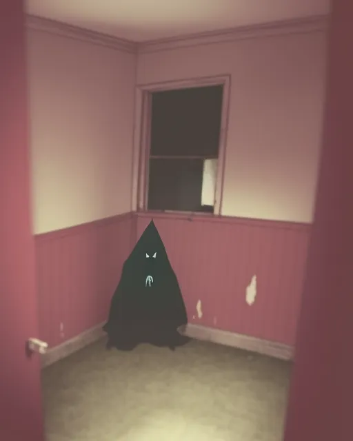 a demonic spirit in the corner of your room