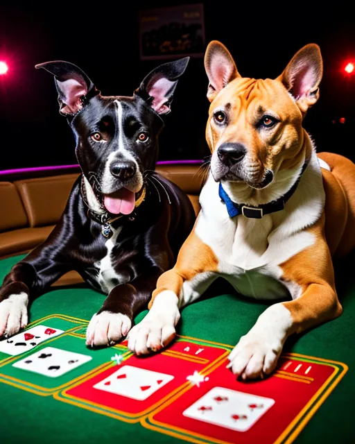 Dogs playing hot sale blackjack