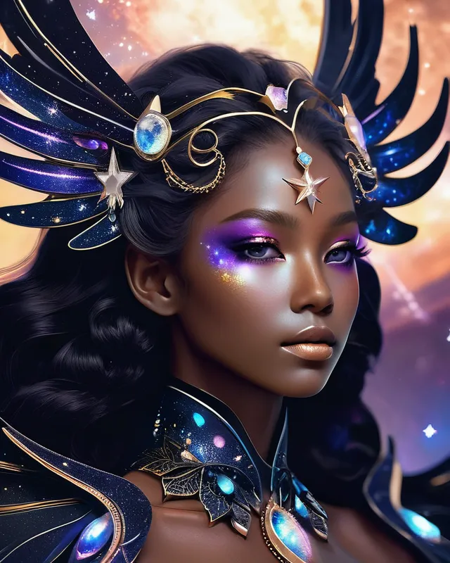 space goddess - Free AI Photo Generator - starryai