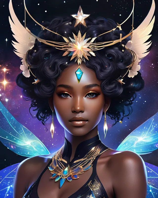 space goddess - Free AI Photo Generator - starryai