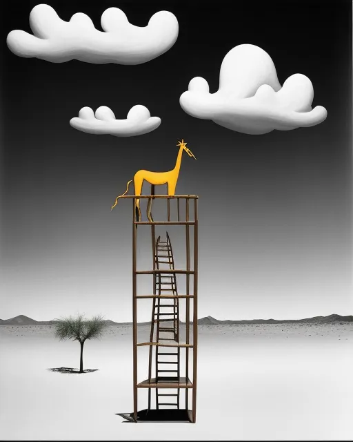 Random Tall Image No people. Surrealistic tall on - Free AI Photo Generator - starryai