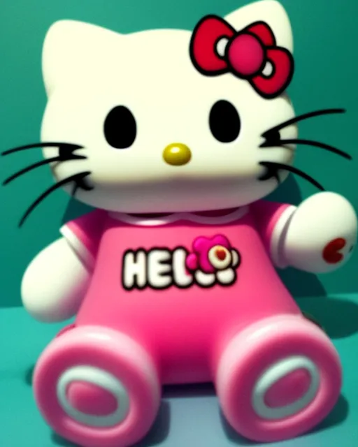 Hello kitty on drugs - AI Photo Generator - starryai