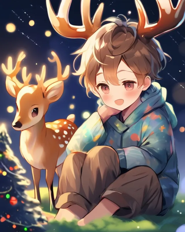 Deer, Elk, Anime, Deer PNG Free Download And Clipart Image For Free  Download - Lovepik | 401529923