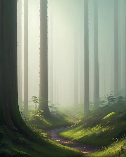 Morning Forest