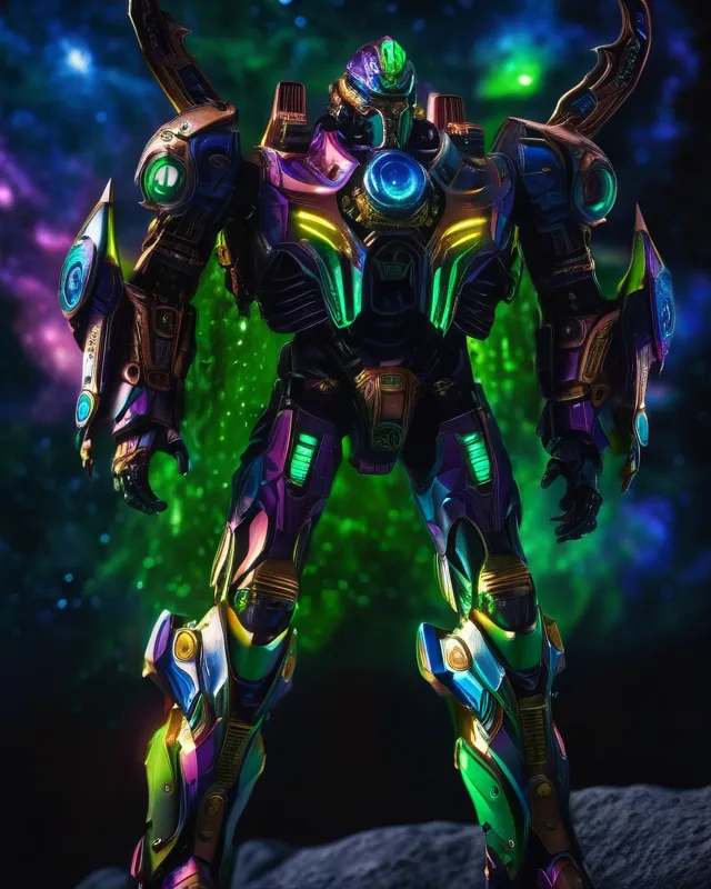 A Magnificent Galactic Overlord., - Free AI Photo Generator - starryai