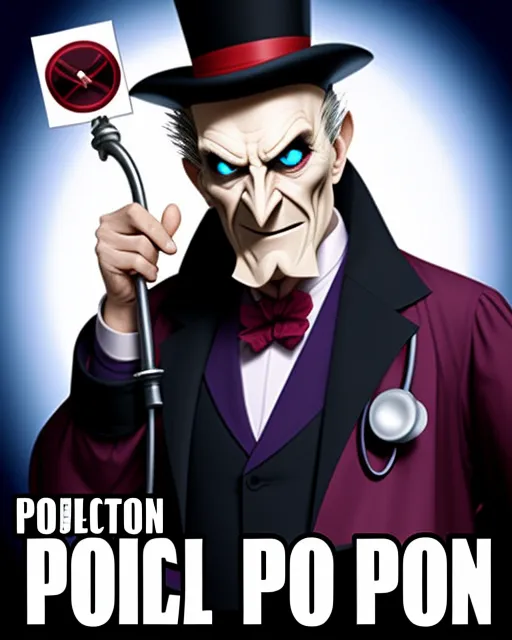 Evil villain Doctor Popp