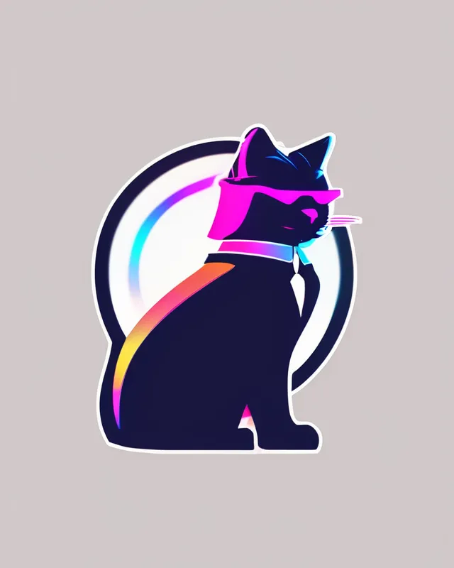 android cat suit, tuxedo, retro - Free AI Photo Generator - starryai