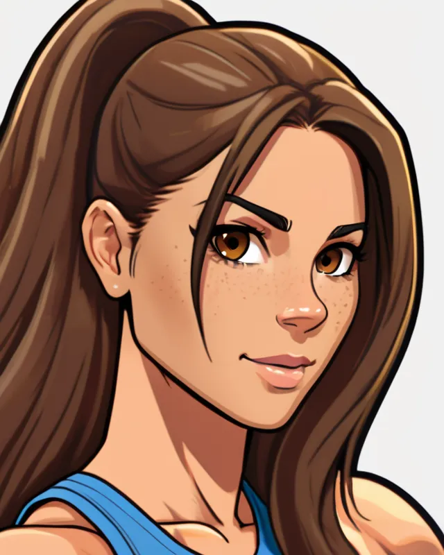 Gym woman - Free AI Photo Generator - starryai