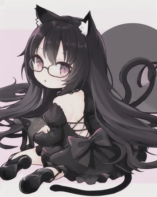 A emo anime girl AI Photo Generator starryai
