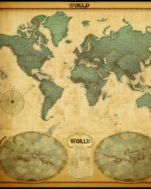 world map