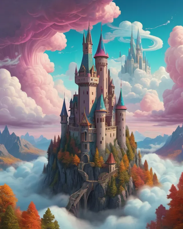 Fantasy Art Castles Wallpaper