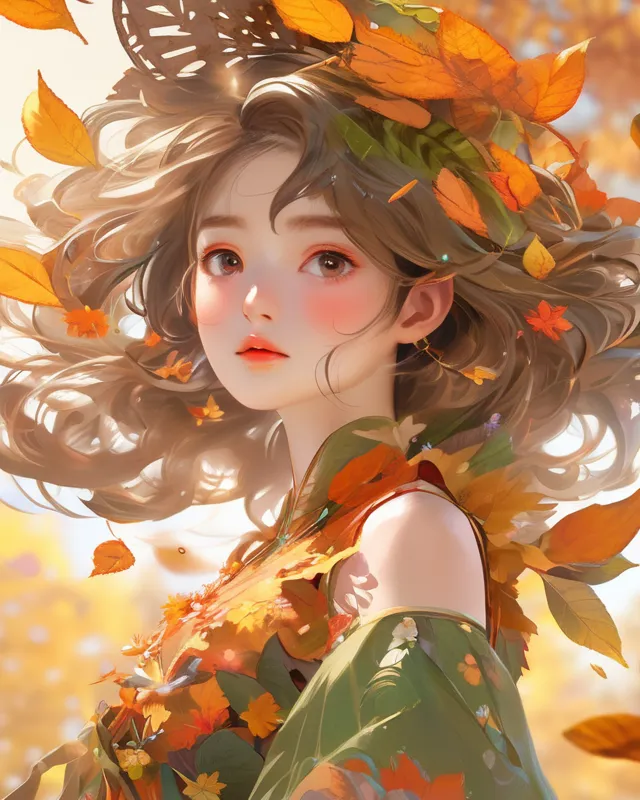 Nikki's Autumn Tea (Autumn \\ Tea Girl by Sweetesthoneybun)