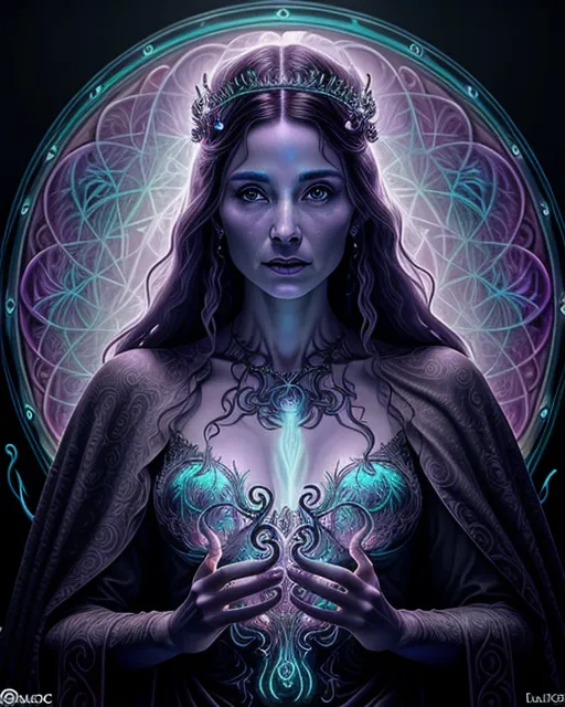 Celtic priestess 