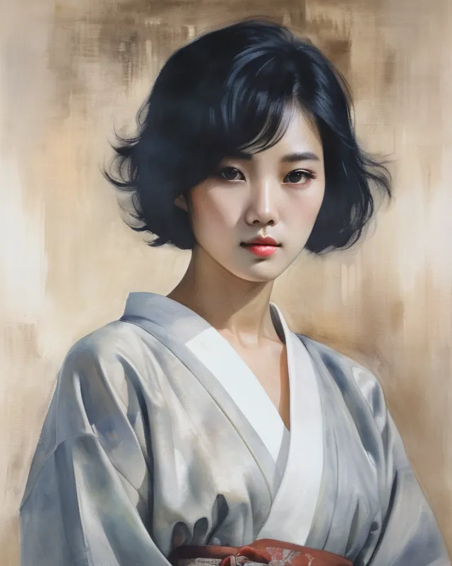 A breathtaking painting depicting - Free AI Photo Generator - starryai