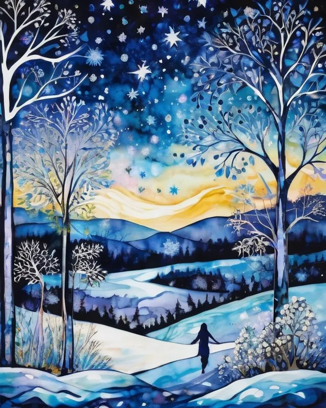 Magical Winter Wonderland - Original Photo Art - Sunday