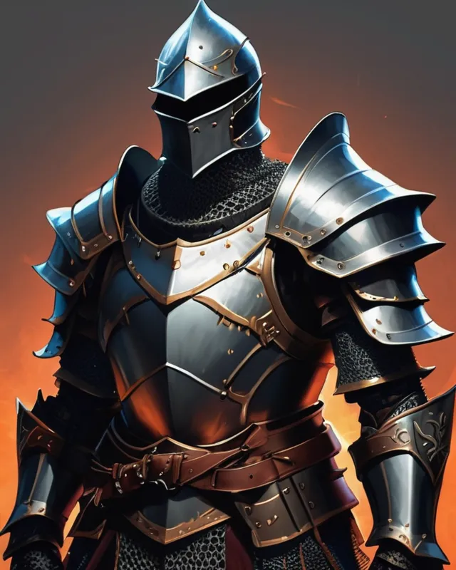 DND Fantasy knight armor - Free AI Photo Generator - starryai